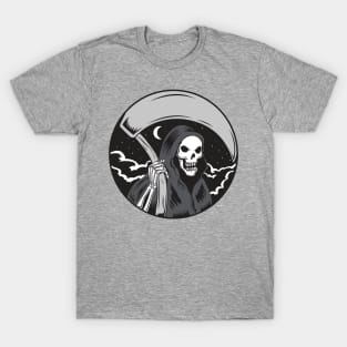 Grim Reaper in the Night T-Shirt